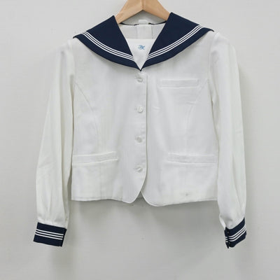 【中古】静岡県 磐田北高等学校 女子制服 2点（セーラー服）sf010199