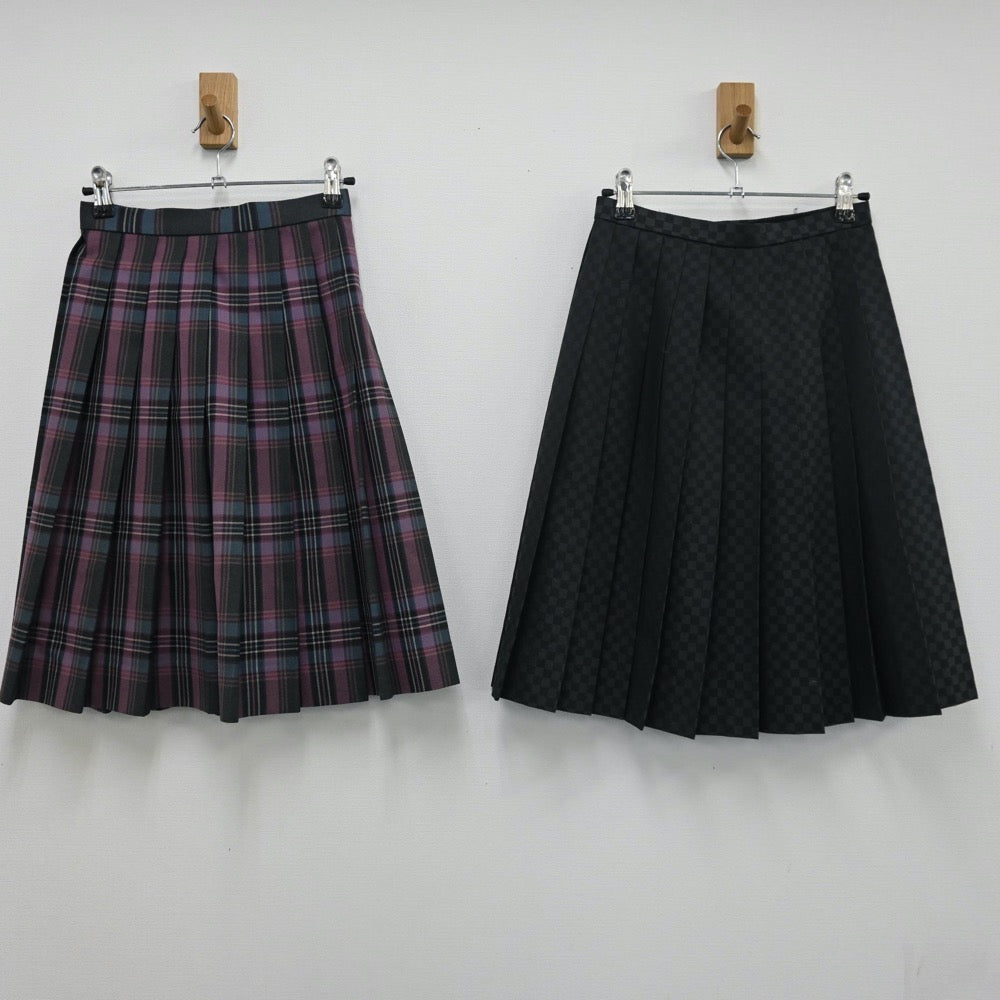 【中古】東京都 共立女子第二高等学校 女子制服 4点（ブレザー・スカート）sf010211