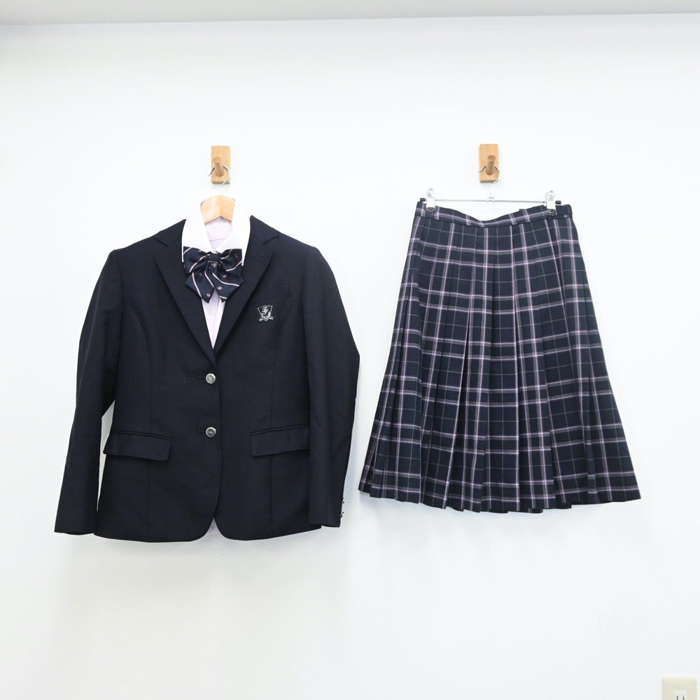 【中古】静岡県 東海大学付属静岡翔洋高等学校 女子制服 4点（ブレザー・シャツ・スカート）sf010225