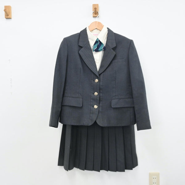 【中古制服】富山県 富山第一高等学校 女子制服 6点（ブレザー・シャツ・ベスト・スカート）sf010271【リサイクル学生服】 | 中古制服通販パレイド