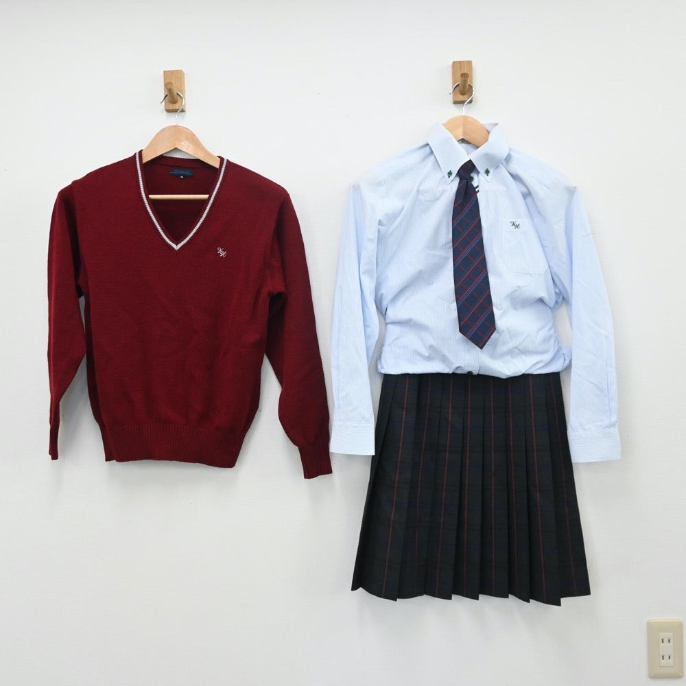 中古制服】愛知県 享栄高等学校 女子制服 6点（ブレザー・シャツ・ニット・スカート）sf010302【リサイクル学生服】 | 中古制服通販パレイド