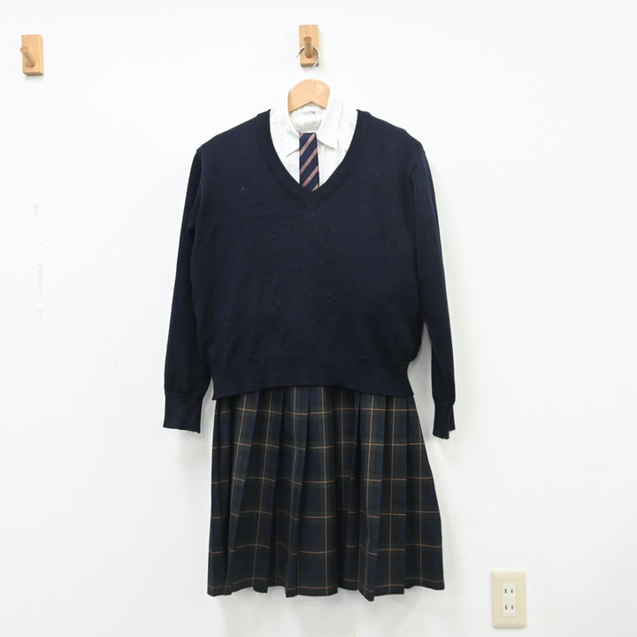 中古制服】佐賀県 佐賀学園高等学校 女子制服 5点（ブレザー・ニット・シャツ・ジャンパースカート）sf010308【リサイクル学生服】 | 中古制服 通販パレイド