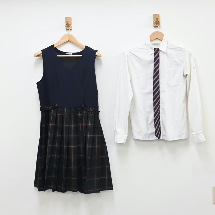 中古制服】佐賀県 佐賀学園高等学校 女子制服 5点（ブレザー・ニット・シャツ・ジャンパースカート）sf010308【リサイクル学生服】 | 中古制服 通販パレイド