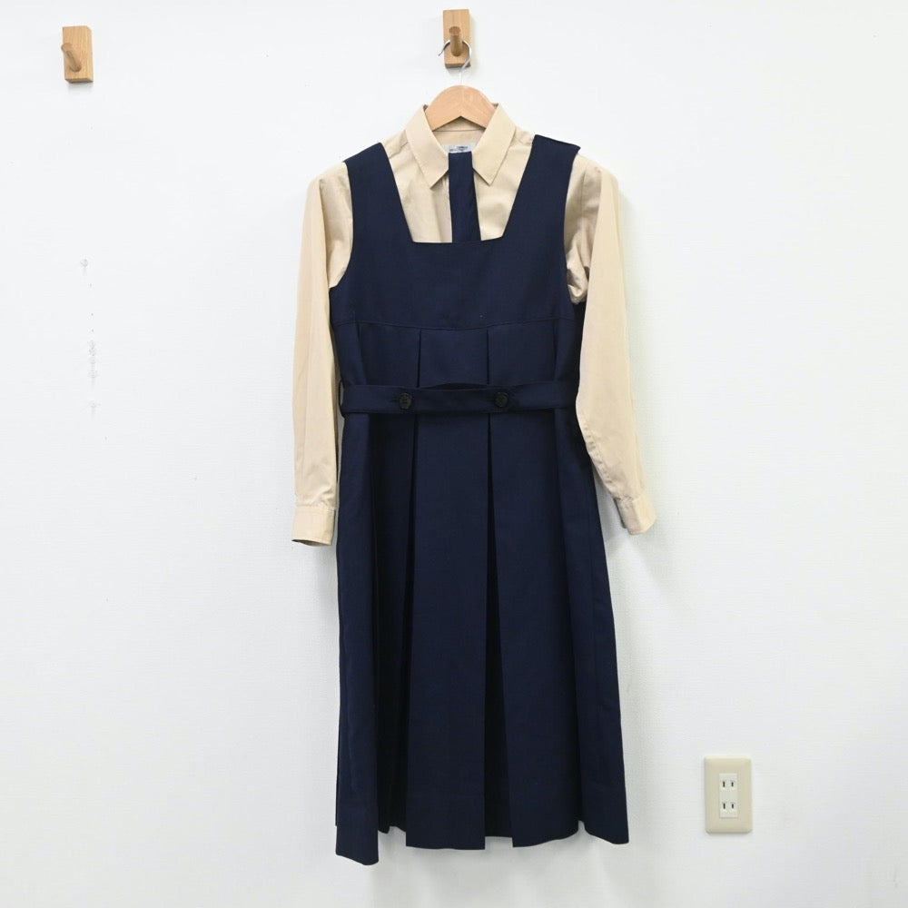 中古制服】長野県 長野清泉女学院高等学校 女子制服 8点（ニット・シャツ・ブレザー・ジャンパースカート）sf010314【リサイクル学生服】 | 中古 制服通販パレイド