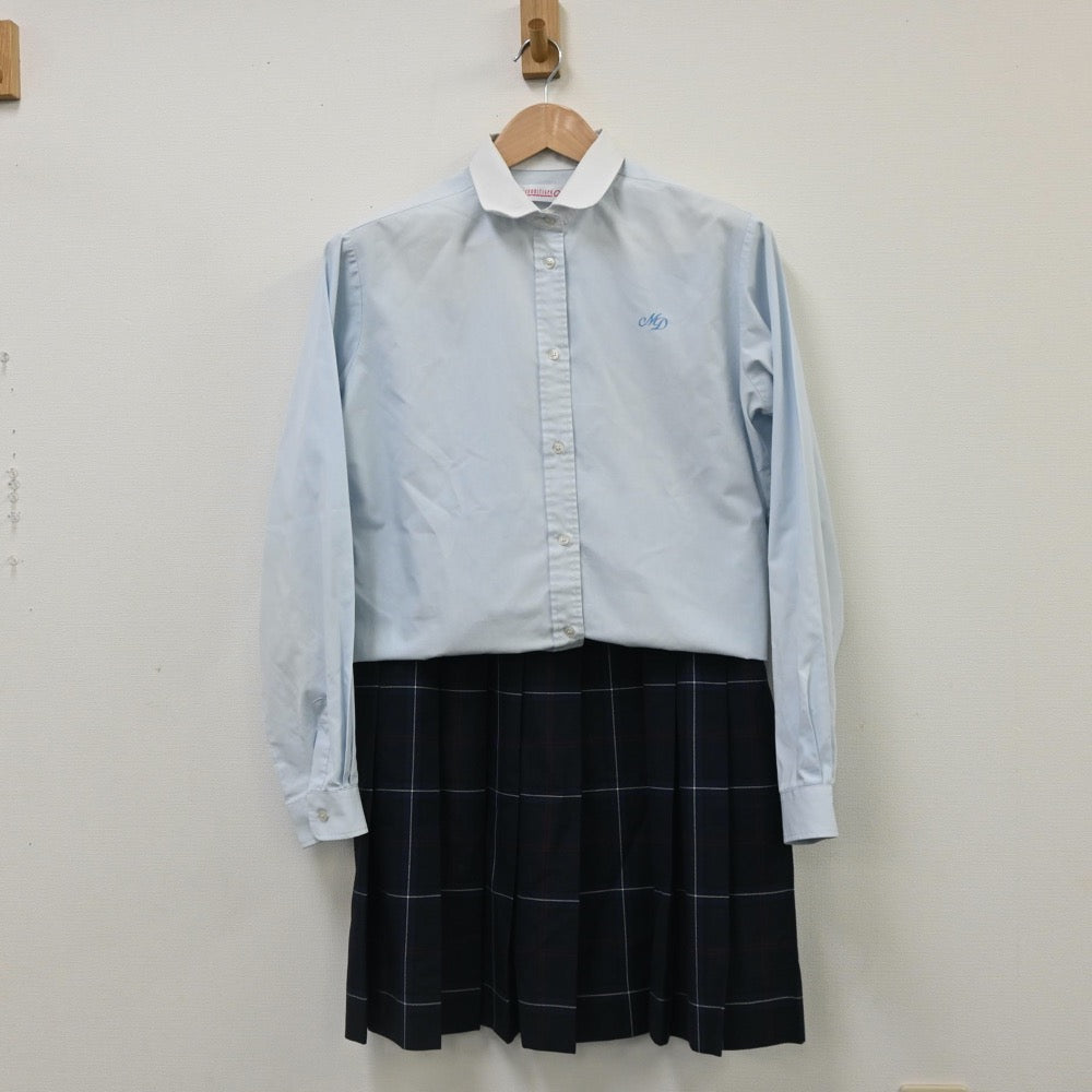 【中古】宮崎県 宮崎第一高等学校 女子制服 6点（ブレザー・ニット・シャツ・スカート）sf010321