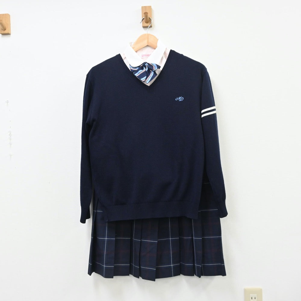 中古制服】宮崎県 宮崎第一高等学校 女子制服 6点（ブレザー・ニット・シャツ・スカート）sf010321【リサイクル学生服】 | 中古制服通販パレイド