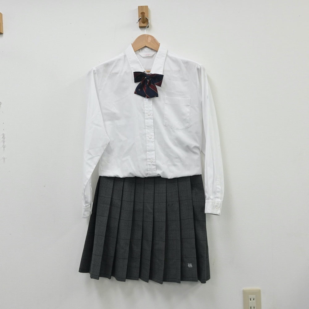 中古制服】岡山県 鴨方高等学校 女子制服 5点（ブレザー・シャツ・スカート）sf010327【リサイクル学生服】 | 中古制服通販パレイド