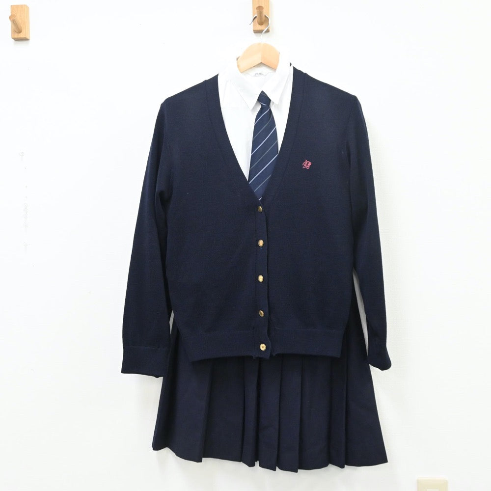 中古制服】神奈川県 神奈川学園高等学校 女子制服 6点（ブレザー・シャツ・ニット・スカート）sf010339【リサイクル学生服】 | 中古制服 通販パレイド