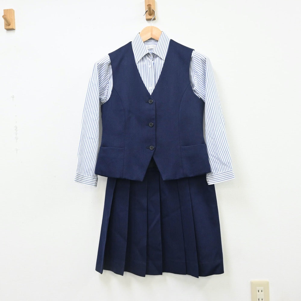 中古制服】長崎県 長崎北陽台高等学校 女子制服 4点（ブレザー・シャツ・ベスト・スカート）sf010357【リサイクル学生服】 | 中古制服通販パレイド