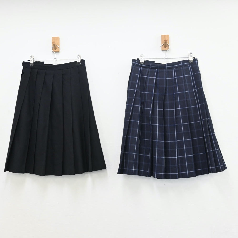 【中古】北海道 札幌龍谷学園高等学校 女子制服 5点（ブレザー・シャツ・スカート）sf010435