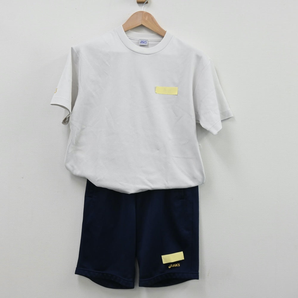 【中古】千葉県 桜林高等学校 男子制服 5点（ジャージ 上・体操服 上・ジャージ 下・体操服 下）sf010461