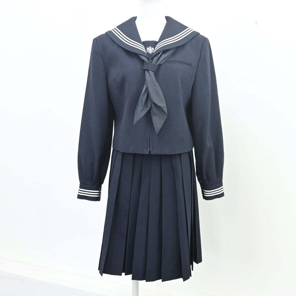 【中古】東京都 目白研心高等学校 女子制服 5点（ブレザー・セーラー服・セーラー服・スカート）sf010491