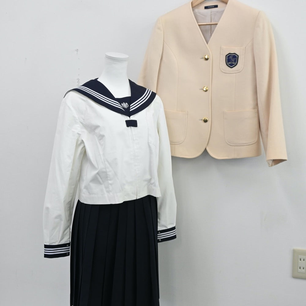 東京女学館中学校　高等学校　制鞄　超美品　小学校　セーラー服制服キーホルダー 東京都渋谷区広尾 私立女子高 東京女学館高等学校【とうきょうじ