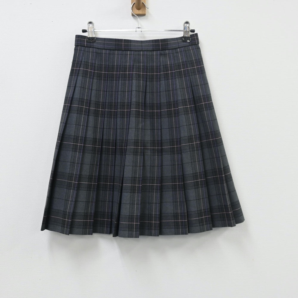 【中古】静岡県 日本大学三島高等学校 女子制服 4点（ブレザー・ニット・スカート）sf010519