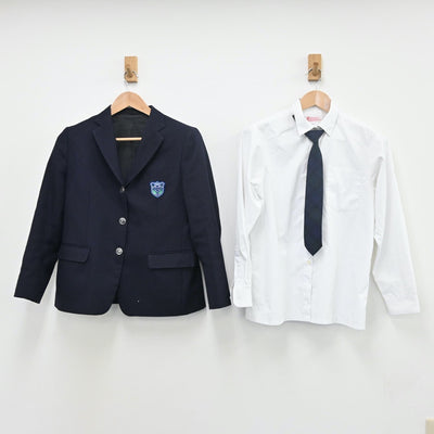 【中古】東京都 トキワ松学園中学校高等学校 女子制服 5点（ブレザー・シャツ・ニット・スカート）sf010535