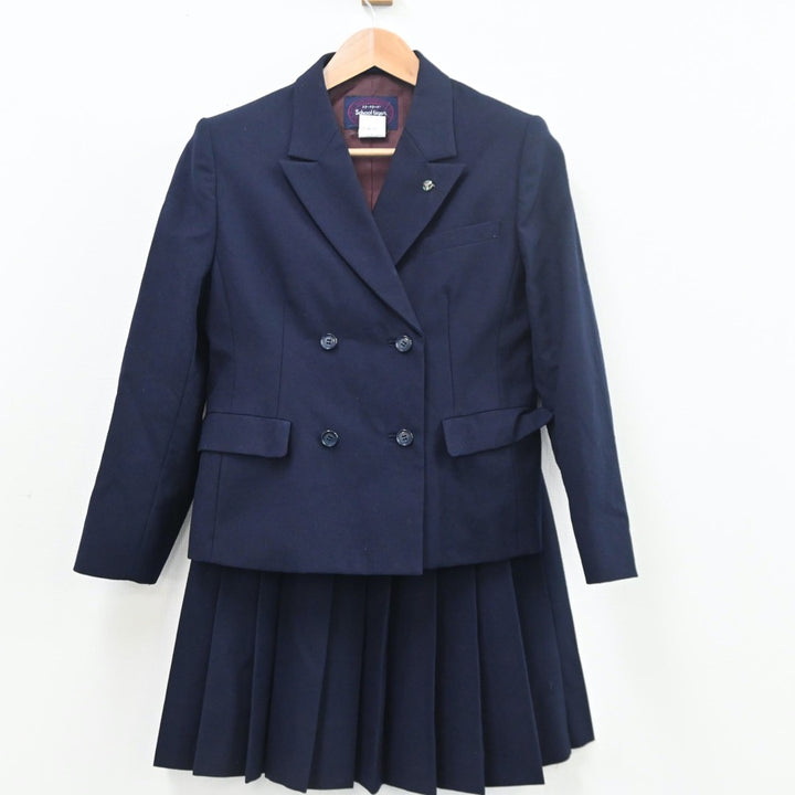 中古制服】大阪府 東住吉高等学校 女子制服 5点（ブレザー・スカート