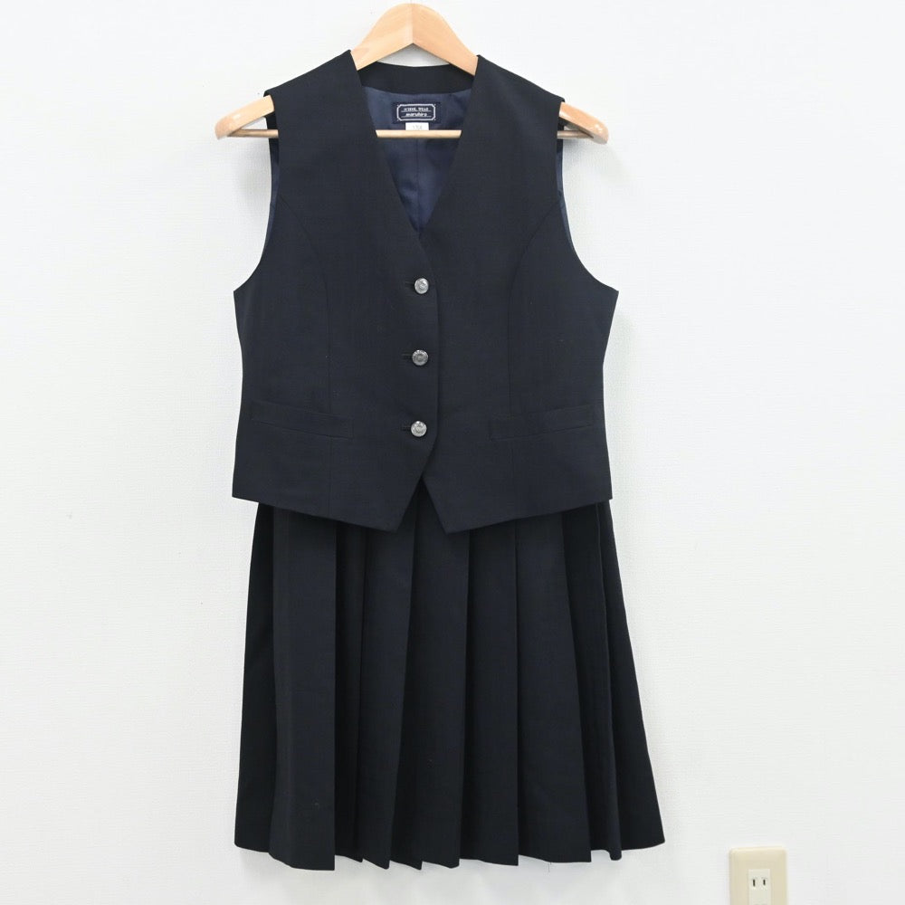 【中古】埼玉県 栄東高等学校 女子制服 5点（ブレザー・シャツ・ベスト・スカート）sf010605