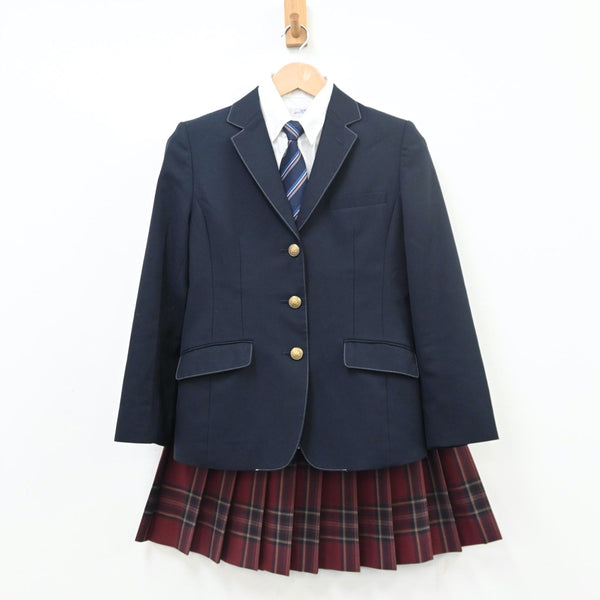 【中古制服】東京都 帝京高等学校 女子制服 6点（ブレザー・シャツ・ニット・スカート）sf010612【リサイクル学生服】 | 中古制服通販パレイド