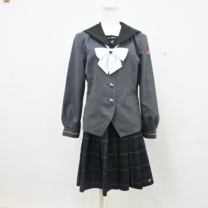 【中古制服】愛知県 杜若高等学校 女子制服 5点（セーラー服・ニット・スカート）sf010634【リサイクル学生服】 | 中古制服通販パレイド