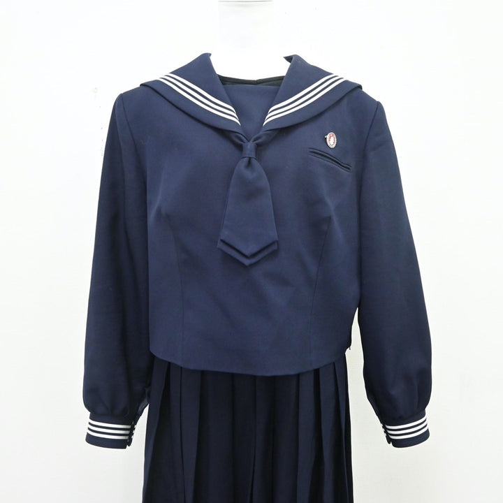 中古制服】千葉県 和洋国府台女子中学校 女子制服 4点（セーラー服・スカート）sf010636【リサイクル学生服】 | 中古制服通販パレイド