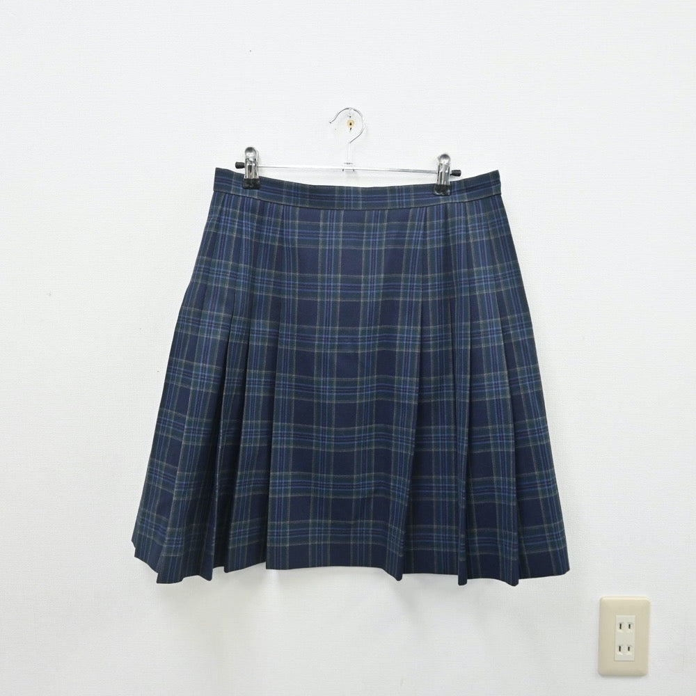 【中古】東京都 國學院高等学校 女子制服 4点（ブレザー・ニット・スカート）sf010644