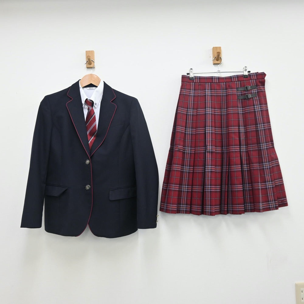 中古制服】富山県 龍谷高等学校 女子制服 6点（ブレザー・シャツ・ニット・スカート）sf010648【リサイクル学生服】 | 中古制服通販パレイド