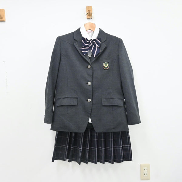 中古制服】愛知県 大成中学高等学校 女子制服 6点（ブレザー・シャツ・ニット・スカート）sf010659【リサイクル学生服】 | 中古制服通販パレイド