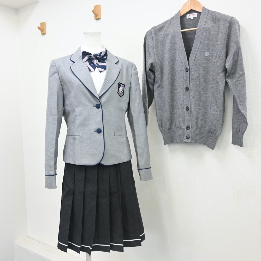 中古制服】広島県 進徳女子高等学校 女子制服 7点（ブレザー・シャツ・ニット・スカート）sf010672【リサイクル学生服】 | 中古制服通販パレイド