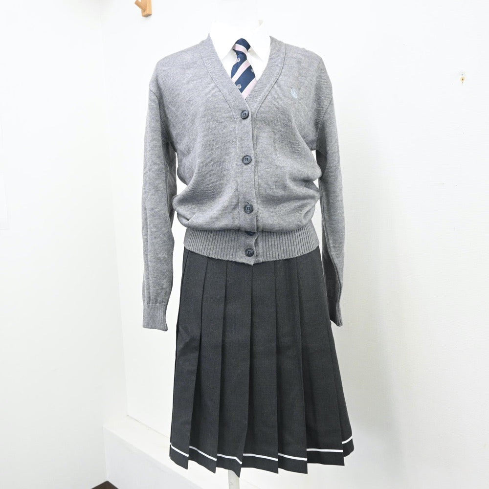 中古制服】広島県 進徳女子高等学校 女子制服 7点（ブレザー・シャツ・ニット・スカート）sf010672【リサイクル学生服】 | 中古制服通販パレイド