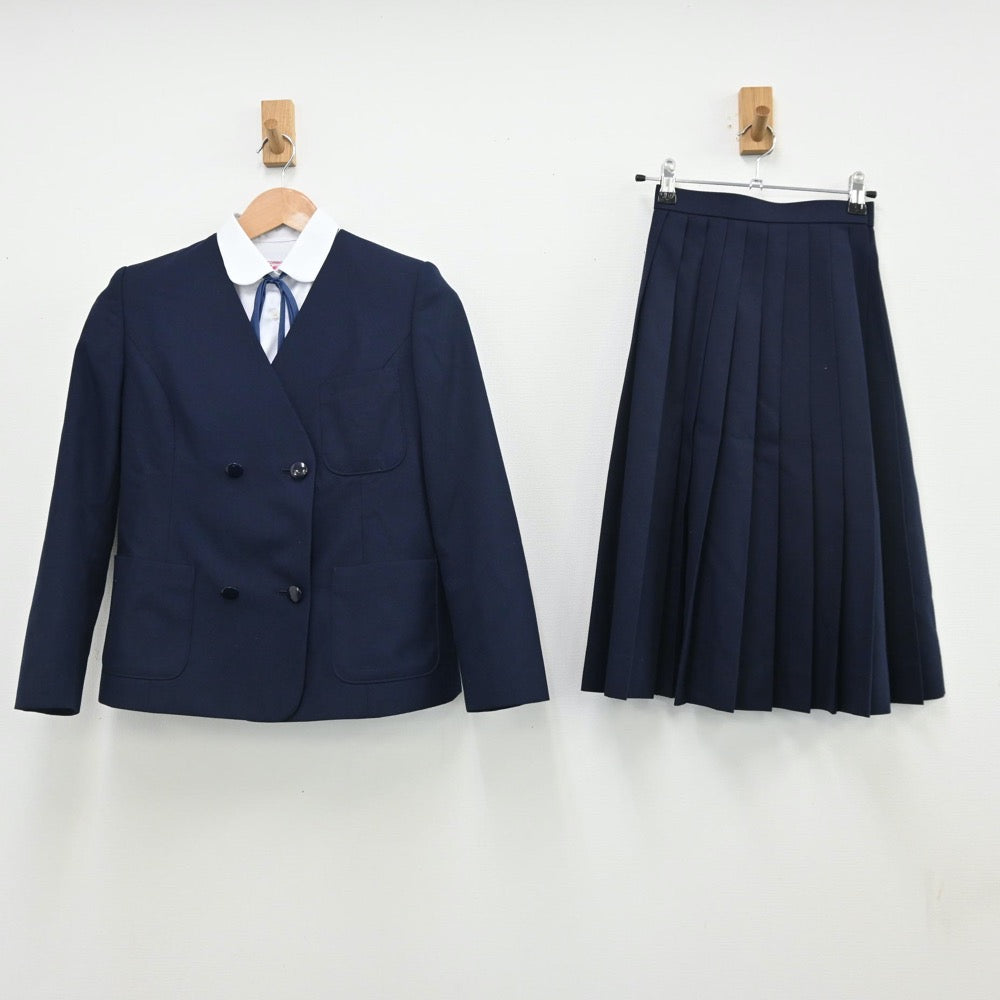 中古制服】北海道 東陵中学校 女子制服 6点（ブレザー・シャツ・ベスト・スカート）sf010681【リサイクル学生服】 | 中古制服通販パレイド