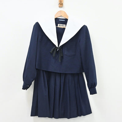 【中古】愛知県 愛知県立瑞陵高等学校 女子制服 4点（セーラー服・スカート）sf010711