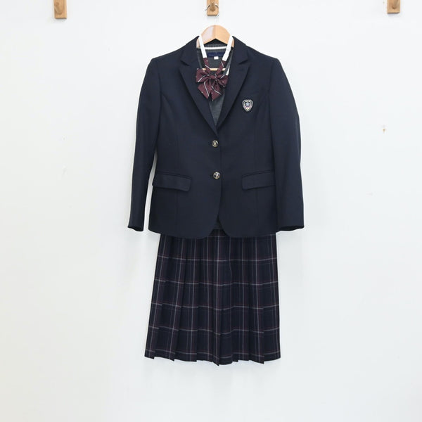 中古制服】大阪府 大阪市立東高等学校 女子制服 4点（ブレザー・ニット・スカート）sf010734【リサイクル学生服】 | 中古制服通販パレイド