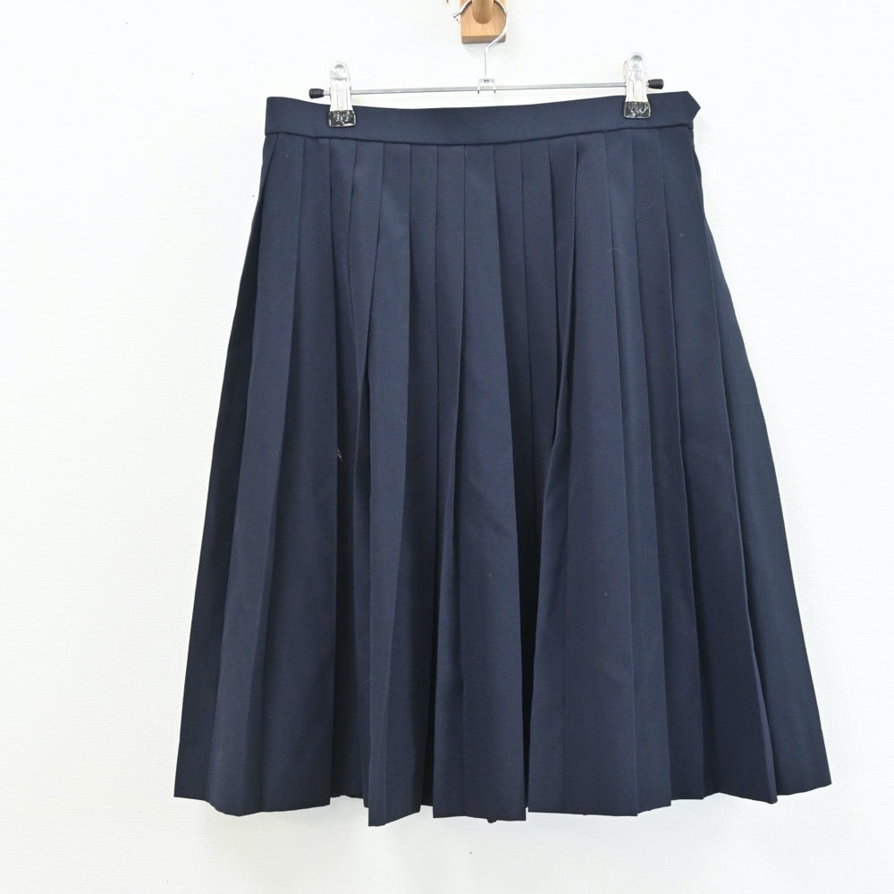 【中古】愛知県 椙山女学園中学校 女子制服 3点（シャツ・スカート）sf010764