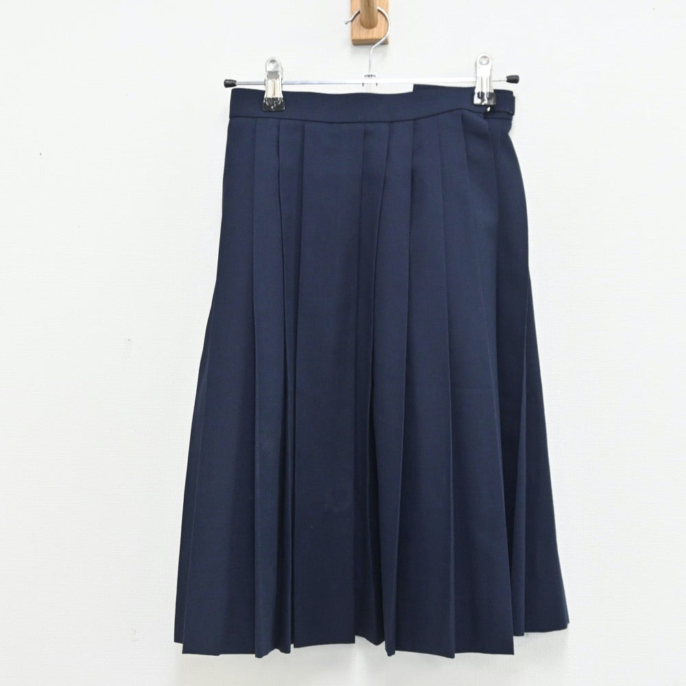 【中古】大阪府 大阪府堺市立津久野中学校 女子制服 6点(セーラー服・セーラー服・ベスト・スカート)sf010812