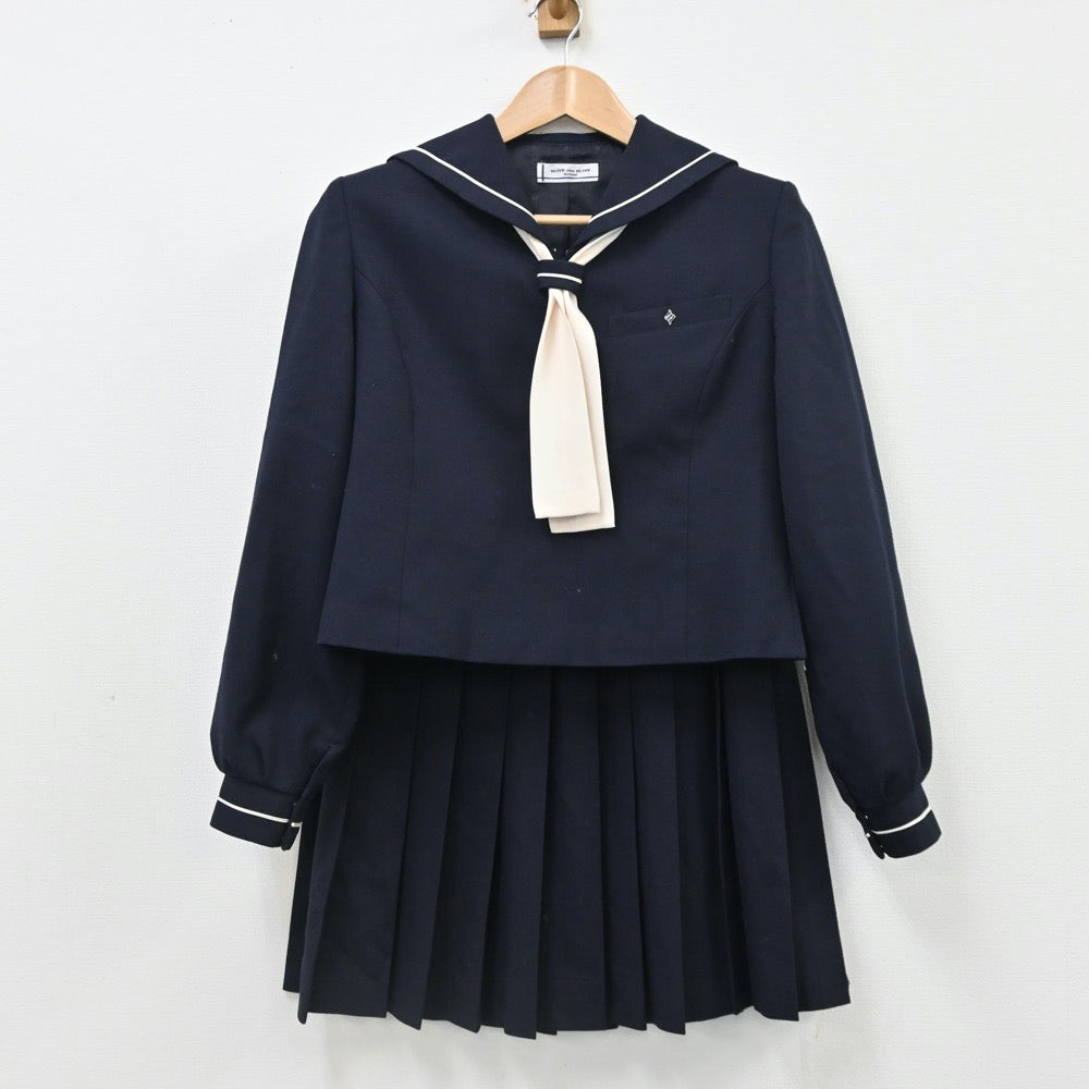 いラインアップ 中古制服】愛知県 修文女子高等学校 女子制服 4点（セーラー服 トップス