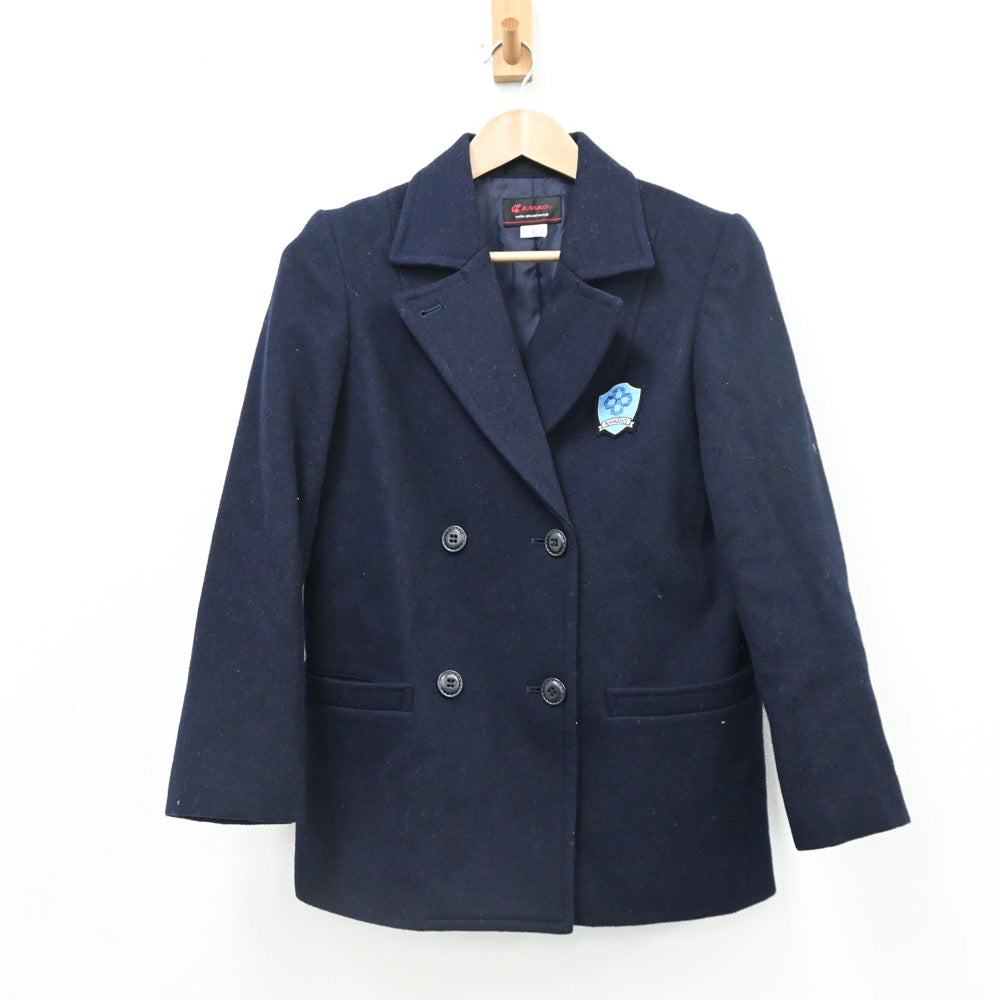 中古制服】長崎県 活水高等学校 女子制服 1点（コート）sf010847