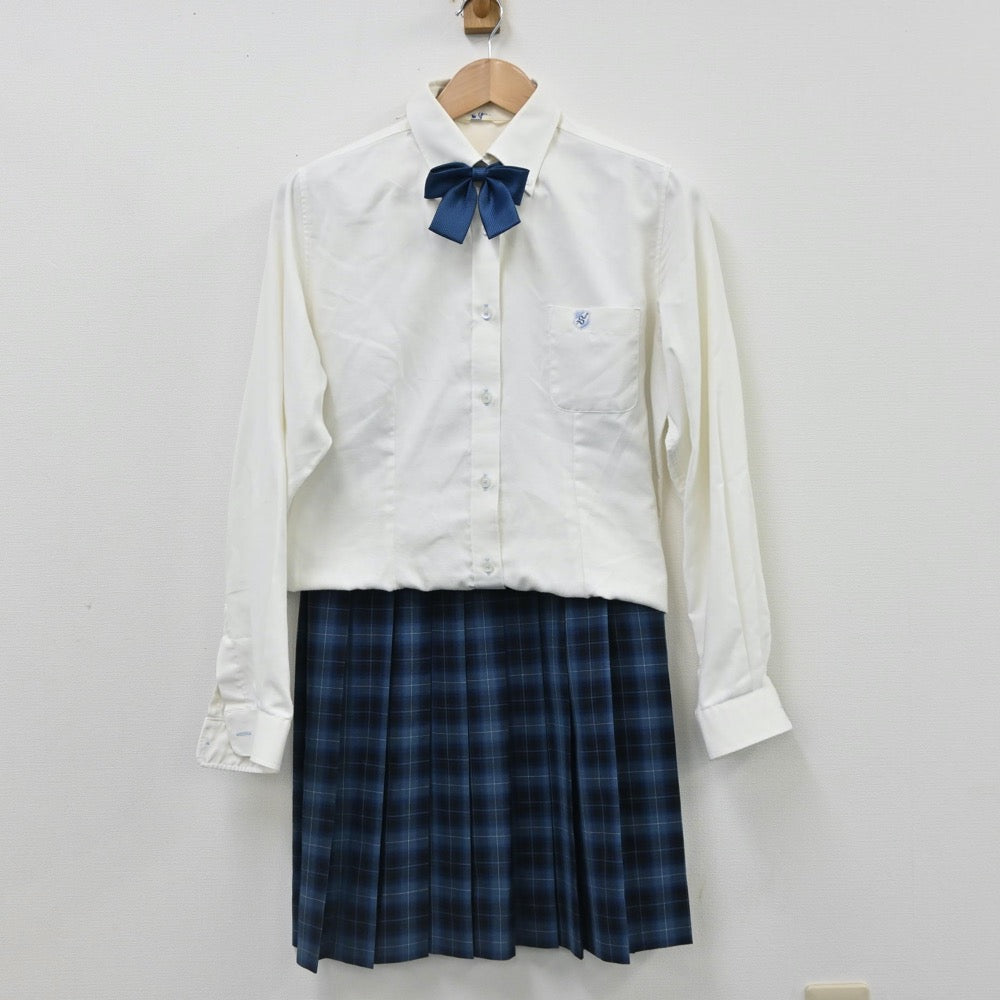 中古制服】京都府 京都産業大学附属高等学校 女子制服 4点