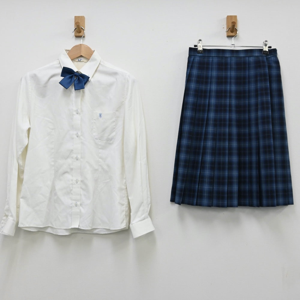 中古制服】京都府 京都産業大学附属高等学校 女子制服 4点