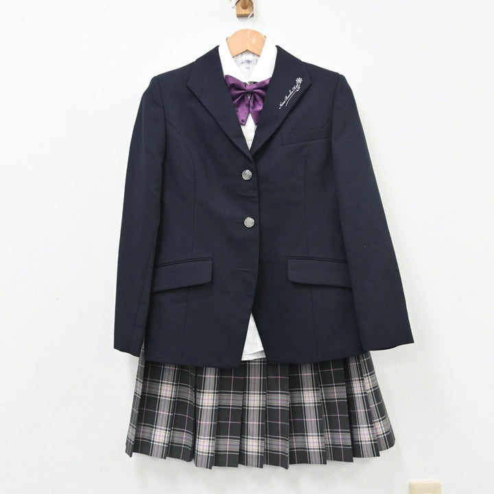 中古制服】奈良県 奈良文化高等学校 女子制服 6点（ブレザー・シャツ・ニット・スカート）sf010897【リサイクル学生服】 | 中古制服通販パレイド