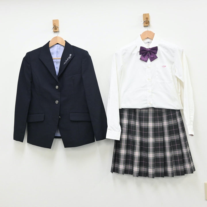 中古制服】奈良県 奈良文化高等学校 女子制服 6点(ブレザー 中古制服】奈良県 奈良文化高等学校 女子制服 6点(ブレザー