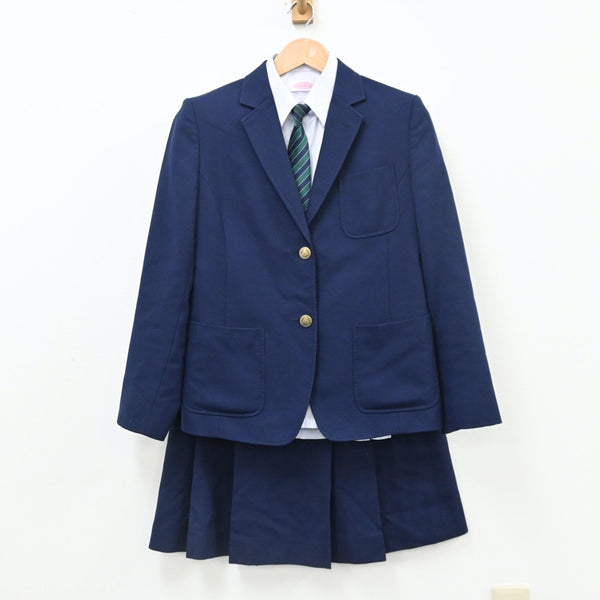 中古制服】岡山県 岡山県立玉野光南高等学校 女子制服 7点（ブレザー・ベスト・ニット・シャツ・スカート）sf010912【リサイクル学生服】 |  中古制服通販パレイド