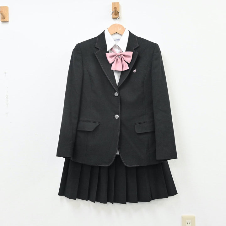 【中古制服】兵庫県 兵庫大学附属須磨ノ浦高等学校 女子制服 6点（ブレザー・シャツ・ニット・スカート）sf010923【リサイクル学生服】 |  中古制服通販パレイド