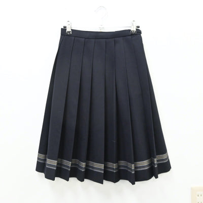 【中古】北海道 北海道函館西高等学校 女子制服 3点（セーラー服・スカート）sf010931