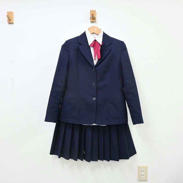 U418/T (中古) 新潟県 新津高校 女子制服5点 /旧制服/170A/170