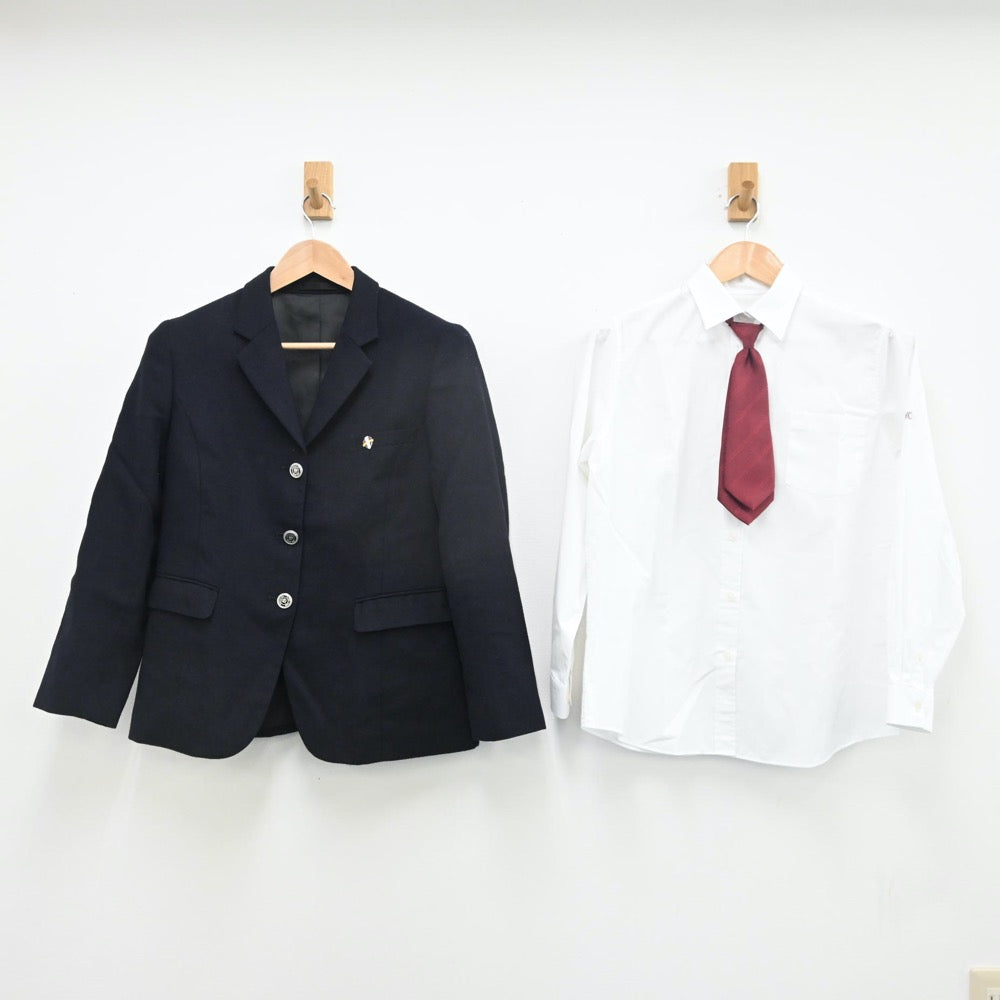 【中古】大阪府 昇陽高等学校 女子制服 5点（ブレザー・シャツ・スカート）sf010938