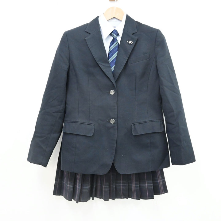 中古制服】鹿児島県 鳳凰高等学校 女子制服 5点（ブレザー・シャツ・スカート）sf010948【リサイクル学生服】 | 中古制服通販パレイド