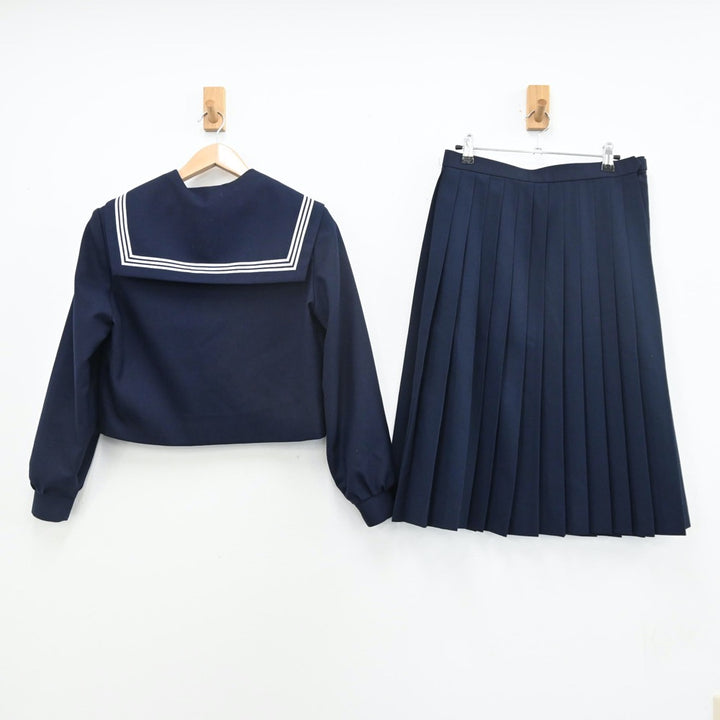 中古制服】愛知県 古知野中学校 女子制服 3点（セーラー服