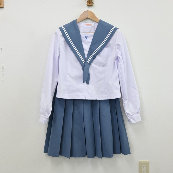 US681-1 (中古) 大分県 大分商業高校 セーラー服 3点セット