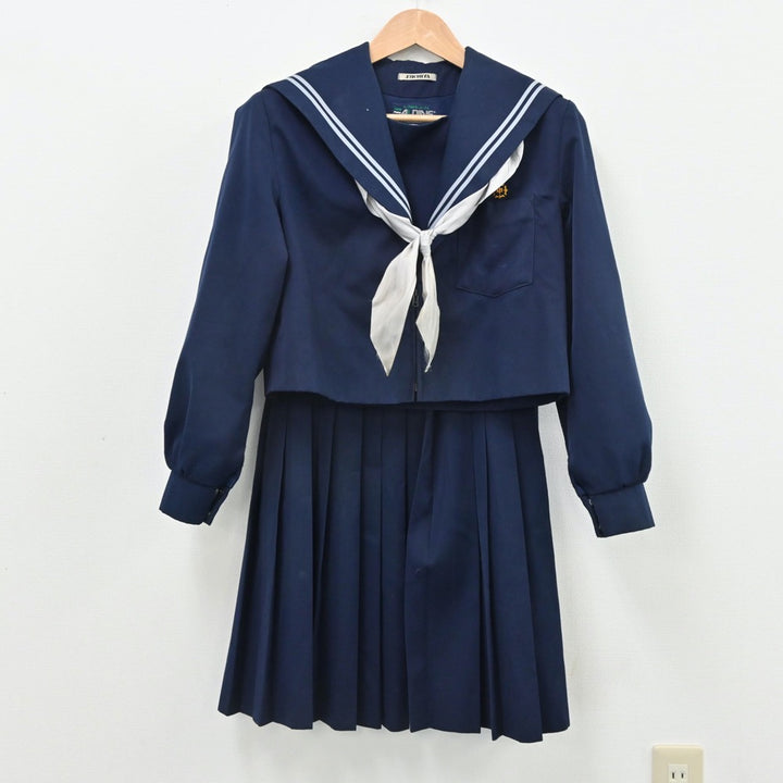 中古制服】三重県 光陵中学校 女子制服 4点（セーラー服・スカート）sf010987【リサイクル学生服】 | 中古制服通販パレイド