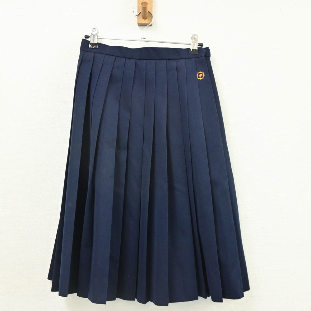 【中古】三重県 光陵中学校 女子制服 4点（セーラー服・スカート）sf010987